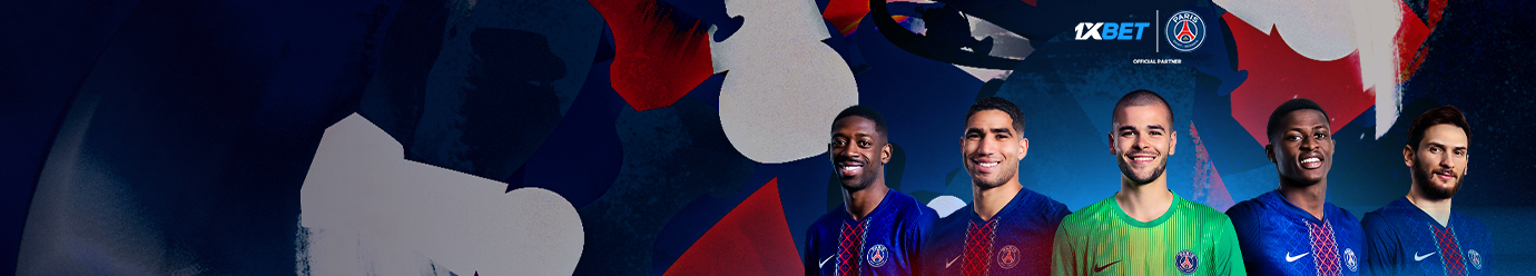 1xBet PSG की आधिकारिक पार्टनर है