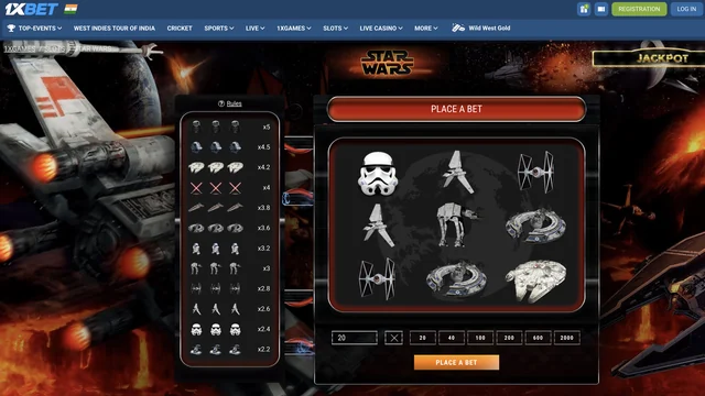 star wars slot machine
