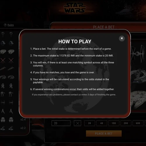 star wars slot