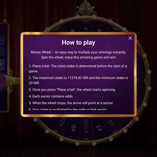 Money Wheel Game